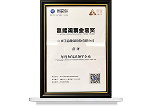 2025年度加氢站领军企业奖